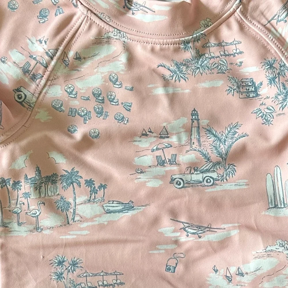 OFFERS WELCOME! Janie and Jack x Gray Malin Beach Toile Swimsuit: 18 x 24 mos